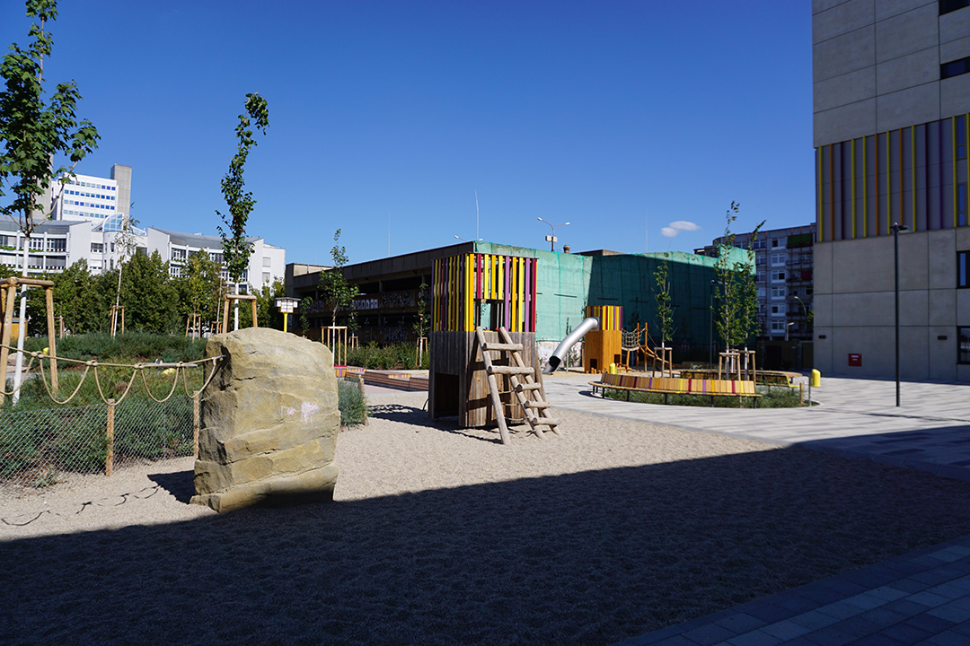 Grundschule am Nordhafen, Europacity Spielplatz