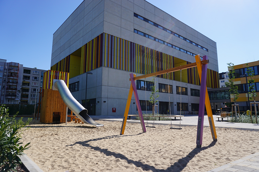 Grundschule am Nordhafen, Europacity Spielplatz